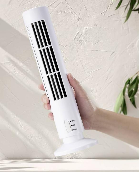 Produktbild Renkforce RF-USBF-690-WH USB-Ventilator (B x H x T) 105 x 335 x 105 mm