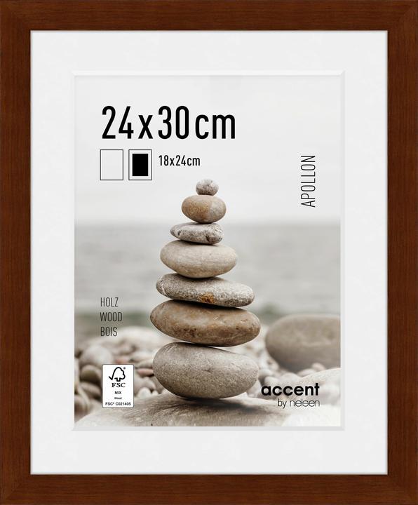 Actual product image Nielsen Apollo 24x30 wood (24 x 30 cm)