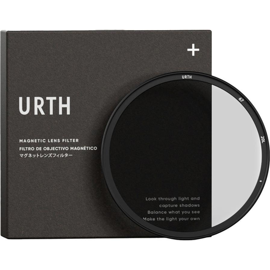 Thumbnail - Urth 67mm Magnetic Ethereal 1/4 Black Mist Lens Filter (Plus+) (Magnet Filterhalter, 67 mm), Objektivfilter, Schwarz