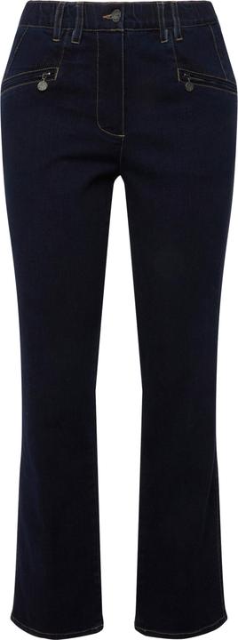 Immagine prodotto Ulla Popken Jeans modello Mony con gamba conica, tessuto elasticizzato e tasche con zip (48)