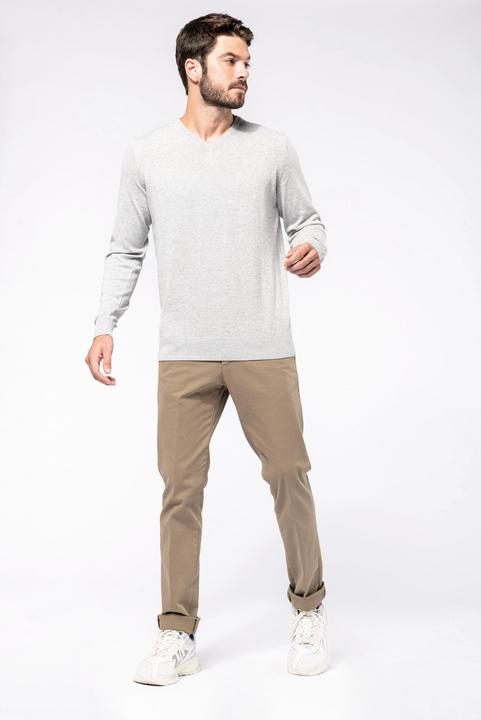Actual product image Kariban Eco-friendly v-neck sweater (M)