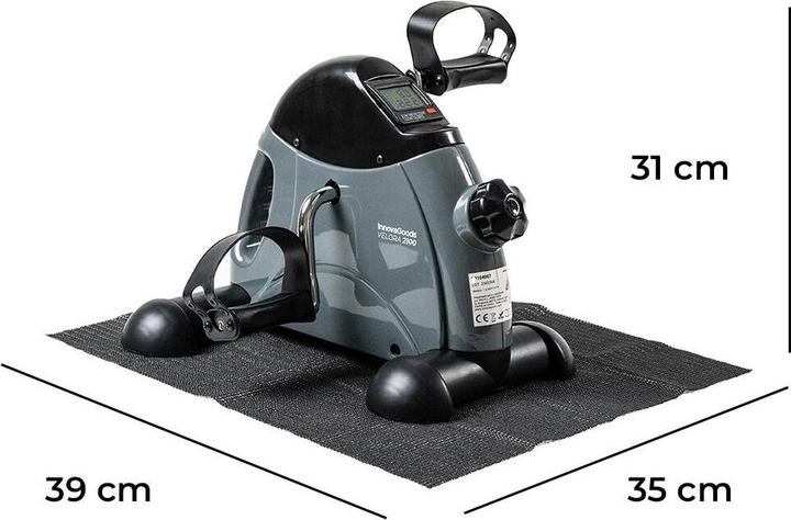 Actual product image InnovaGoods Statischer Pedaltrainer für Arme und Beine mit Matte Velora 2100