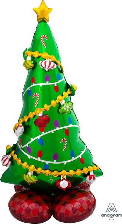 Actual product image Anagram AirLoonz Christmas tree 127 cm P70 (3 x)