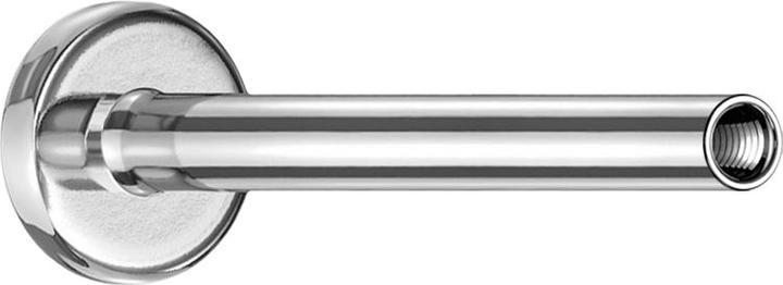 Image du produit Star Piercing Tige de micro-labret argentée avec filetage femelle de 0,8 mm (Titane, sans laiton)