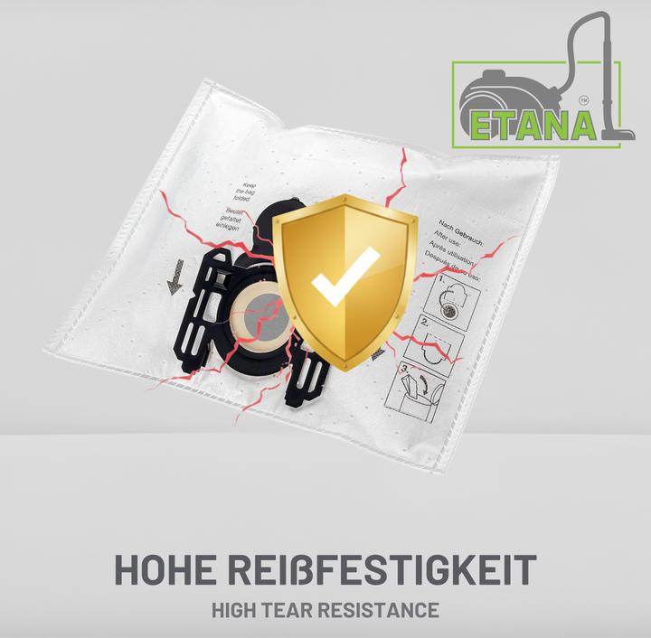 Produktbild Etana I 20 Staubsaugerbeutel passend für AEG Vampyr Ce Power 24 Trio I Staubbeutel inkl. 2 Filter (20x)