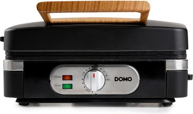 Actual product image Domo SANDWICH-WAFFEL-GRILL 3-IN-1 INKY BLACK Sandwichmaker Schwarz