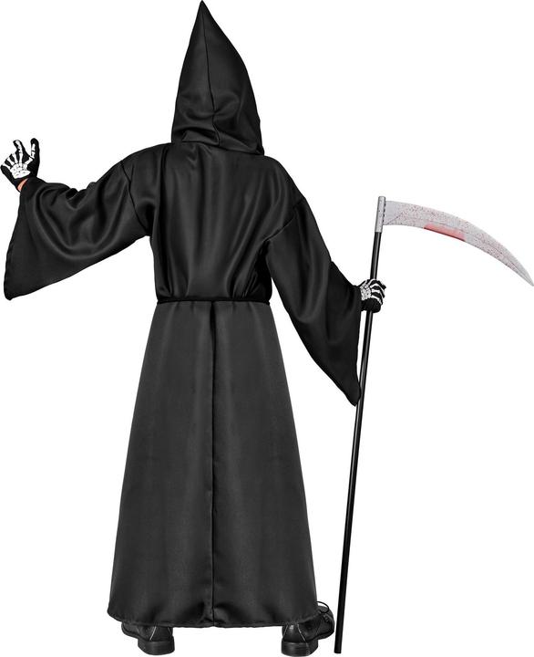 Immagine prodotto Widmann Costume da scheletro per bambini con cappuccio e cintura