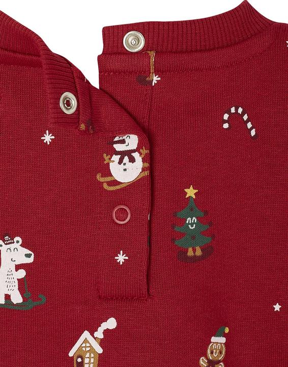 Actual product image Vertbaudet Baby Weihnachts-Geschenkset: Sweatshirt & Mütze (68)