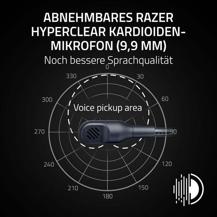 Produktbild Razer BlackShark V3 X Hyperspeed for PlayStation - Black (Kabelgebunden, Kabellos)