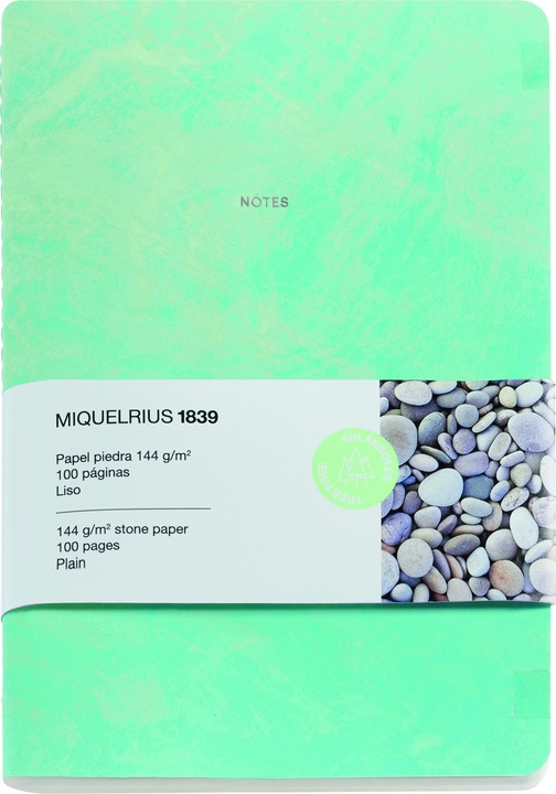 Immagine prodotto Miquelrius Quaderno verde pietra (A5, Nessuna, Copertina rigida)