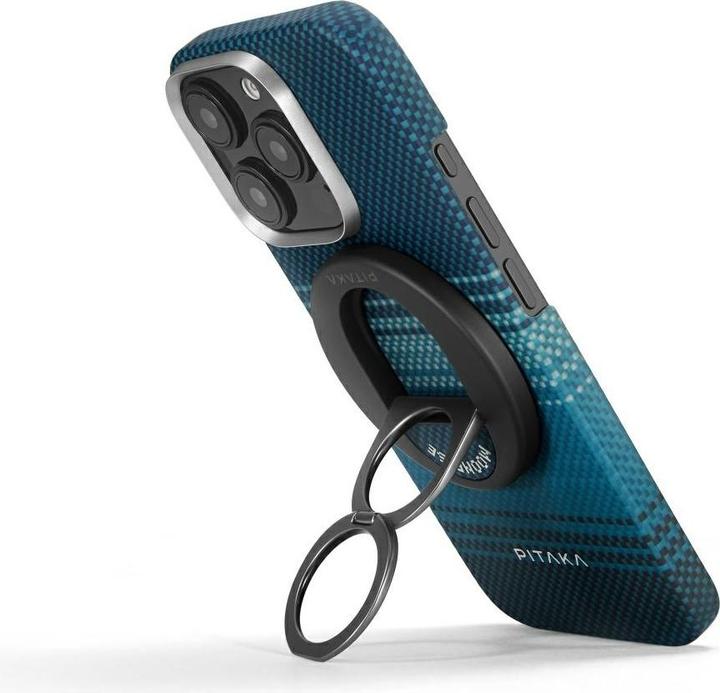 Productafbeelding Pitaka Magnetic holder MagEZ Grip 3 MagSafe for phone moonrise