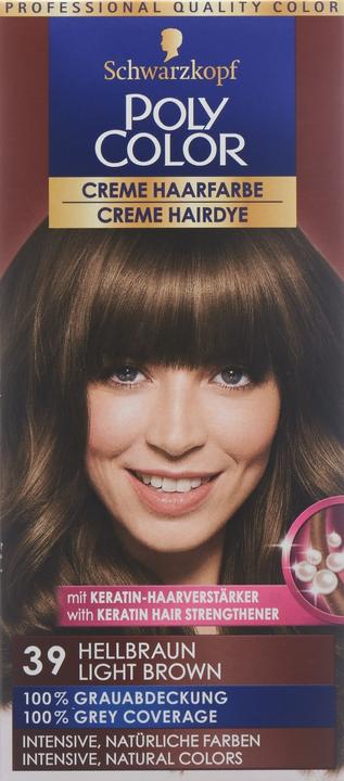 Produktbild Schwarzkopf Creme Haarfarbe 39 hellbraun (Hellbraun)