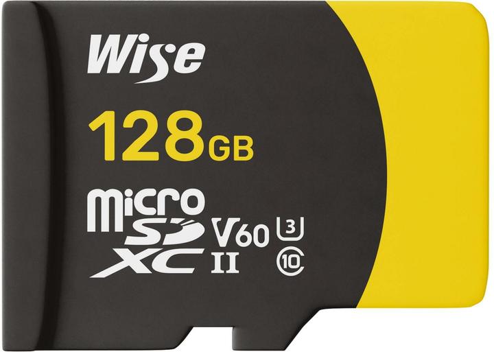 Produktbild Wise 128GB microSDXC UHS II V60 Memory Card (128 GB, microSDXC, U3, UHS-II)