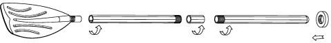 Actual product image Intex Boat paddle (122 cm, 3-piece)