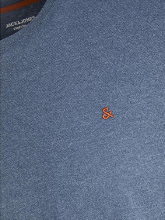 Actual product image Jack & Jones Solid colour plus size T-shirt (7XL)