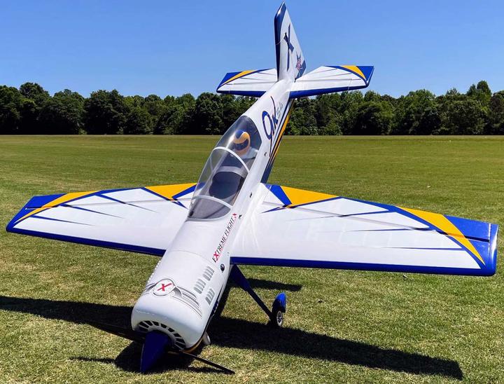 Produktbild Extremeflight-RC YAK 54 EXP 85" Weiss/Blau Kunstflugmodell