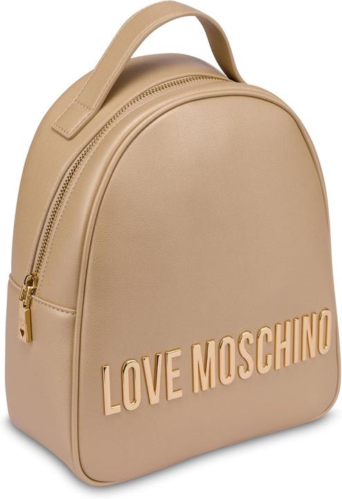 Actual product image Love Moschino Metallic Gold PU Backpack