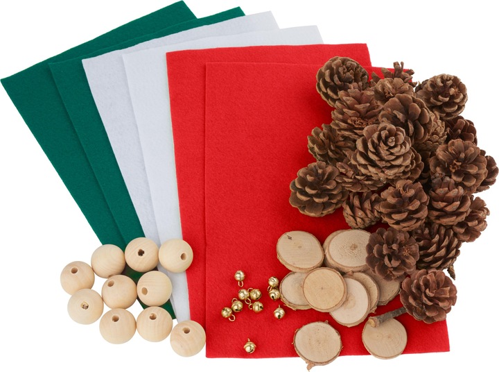 Actual product image VBS Craft set "Fir cone gnome", 10 pieces