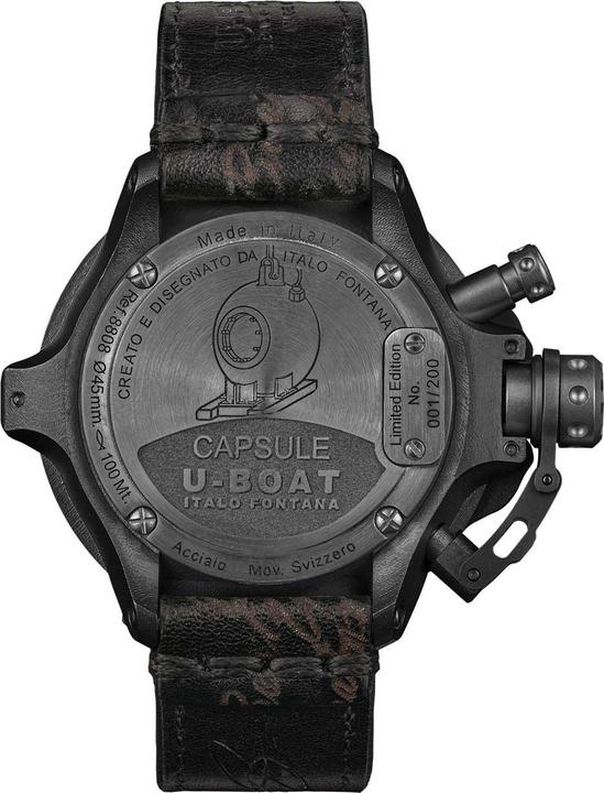 Immagine prodotto U-Boat 8808 Capsula PVD BK BL 45mm (Fatto in Svizzera, 45 mm)