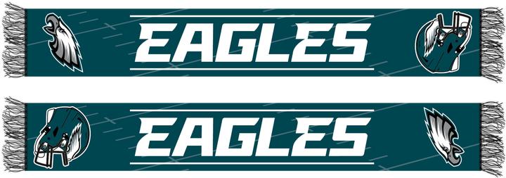 Image du produit Great Branding Philadelphia Eagles HD Knitted Jaquard Scarf 145x20cm