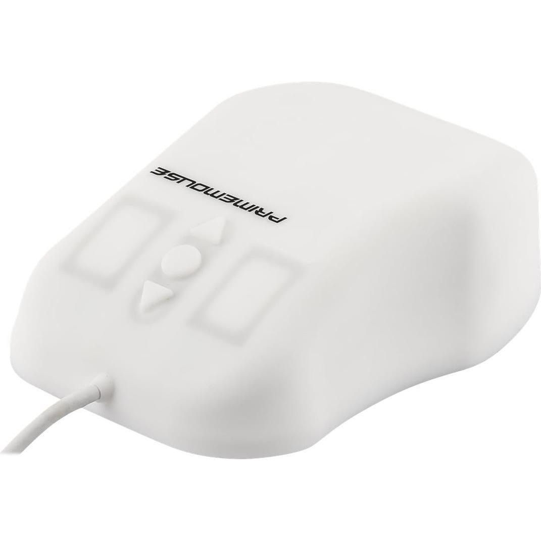 Gett GCQ PrimeMouse Silikon Maus Scrollfunktion IP68 wasserdicht desinfizierbar optisch USB Farbe we (Kabelgebunden), Ma...