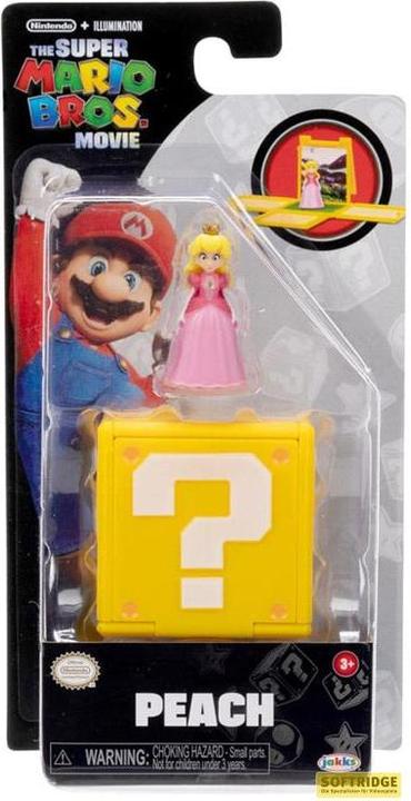 Produktbild Jakks Pacific Super Mario Bros. le film figurine Peach 3 cm