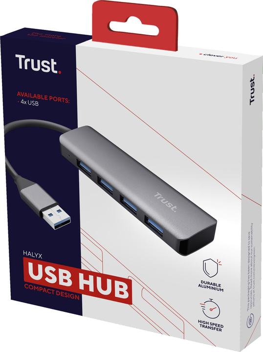 Immagine prodotto Trust Halyx (USB-C, 4 porte)