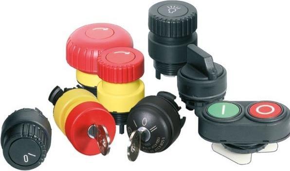 Actual product image Stahl 155046 Mushroom pushbutton bw