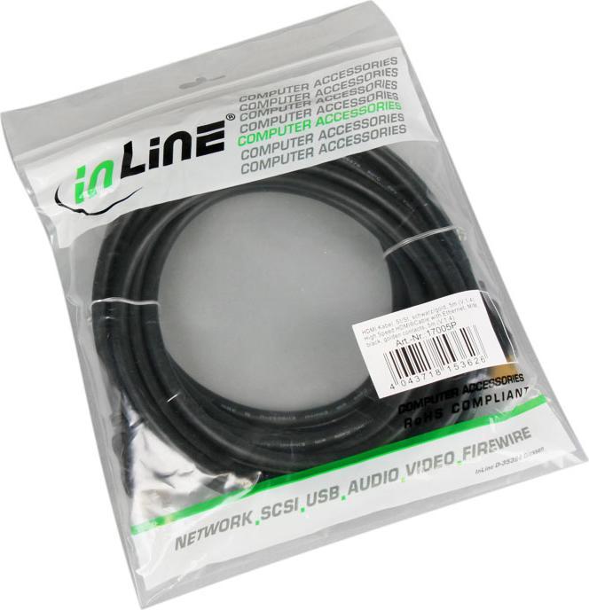 Image du produit InLine HDMI (Typ A) — HDMI (Typ A) (5 m)