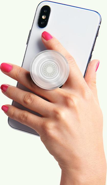 Produktbild PopSockets Clear (2. Gen, austauschbar)