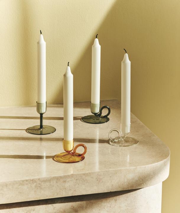 Produktbild HAY Tiny Candleholder Straight - Yellow