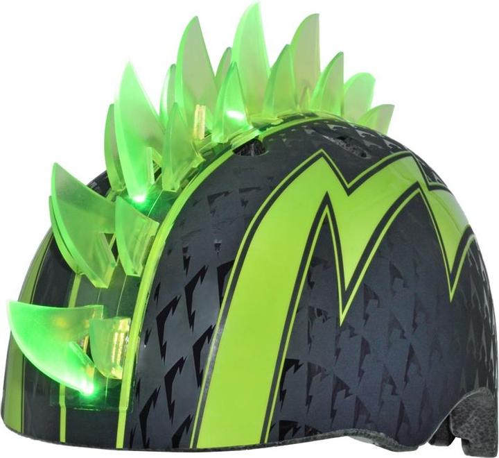 Raskullz Juniorhelm Bolt Led Green Child Fs 5+ (50 - 54 cm)