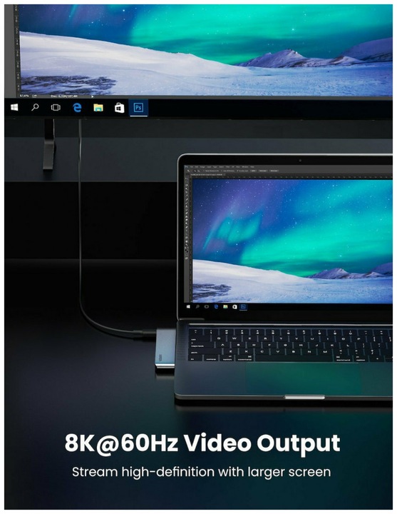 Produktbild Ugreen 6-in-2 (USB-C, 6 Ports)