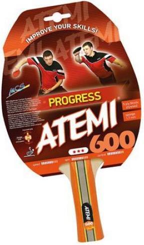 Actual product image Atemi New 600 anatomical table tennis racket