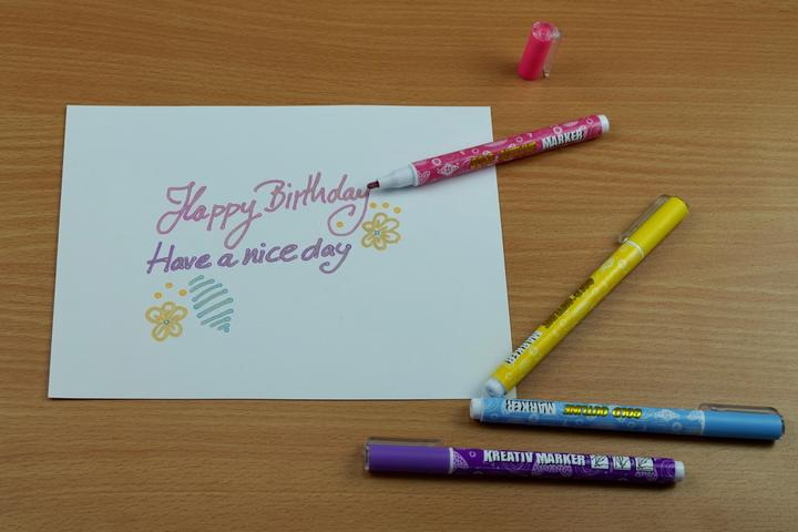 Actual product image Wedo Creative marker outline (6x)