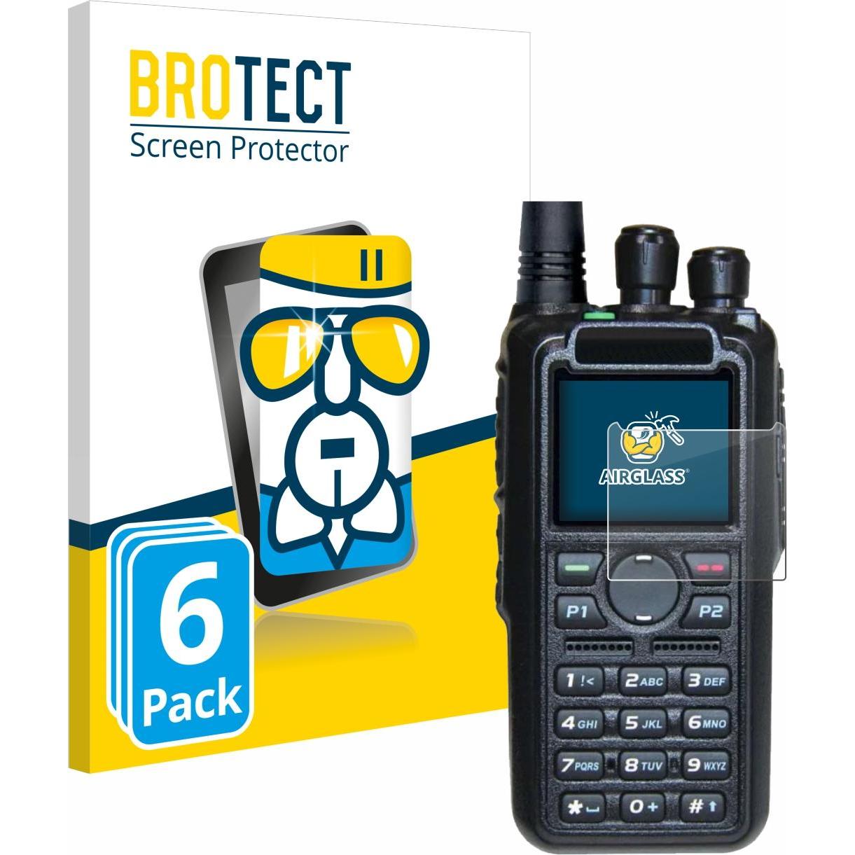 BROTECT AirGlass Panzerglasfolie, Walkie-Talkie Zubehör