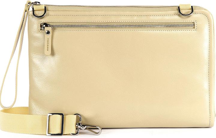 Immagine prodotto Tucano Elle, borsa per notebook da donna in pelle per dispositivi da 11 pollici, AVORIO