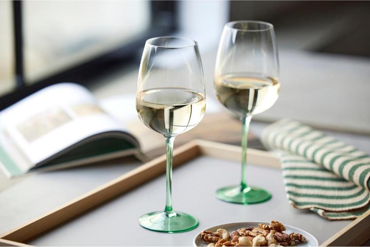 Produktbild Lyngby 50 cl - Glas - Grøn (53 cl, 4 Gläser, Weingläser Set)