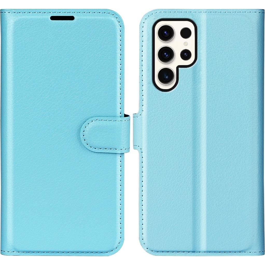 Screenguard Samsung Galaxy S23 Ultra Leather Guard Lederhülle (Samsung Galaxy S23 Ultra), Smartphone Hülle, Blau