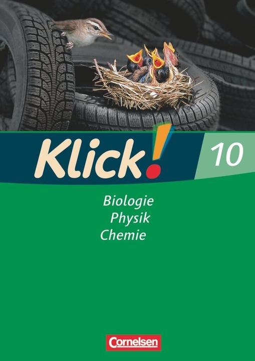 Produktbild Klick! Biologie, Physik, Chemie 10. Arbeitsheft (Deutsch, Daniela Dittrich, Doris-Carola Späth, 2012)