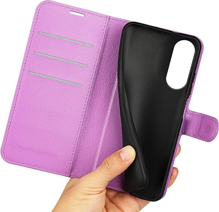 Produktbild Cover-Discount Galaxy S25 Edge - Leder Etui Hülle (Samsung Galaxy S25 Edge)