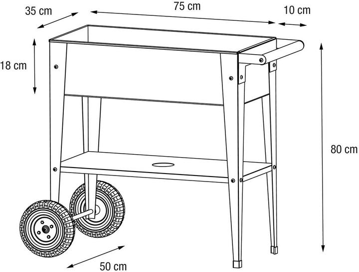 Immagine prodotto Herstera Urban Garden Trolley