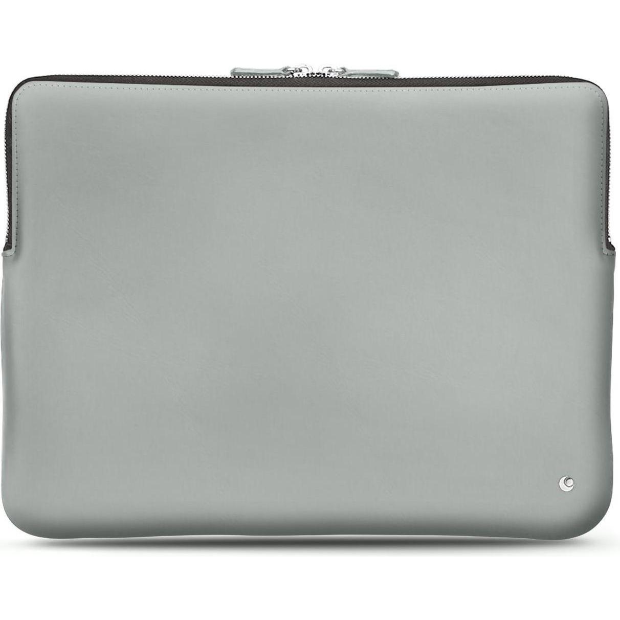 Noreve Lederhülle, Notebooktasche, Grau
