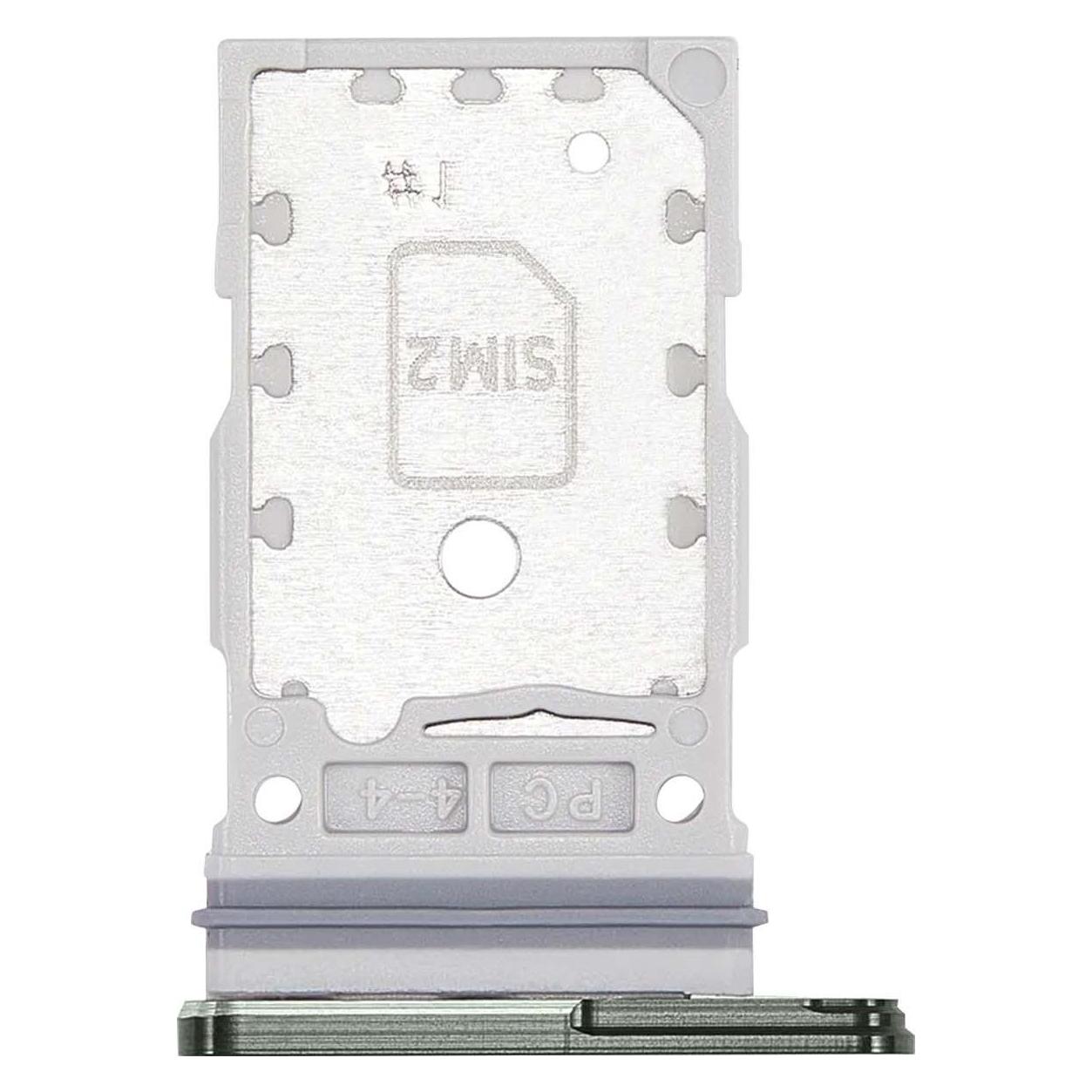 Samsung Dual Nano SIM Halter S23 Ultra (SIM-Halterung), Mobilgerät Ersatzteile, Grün