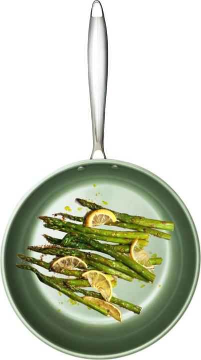 Actual product image Just Vegan Frying pan 'CeraVegan (20 cm, Frying pan, Stainless steel)