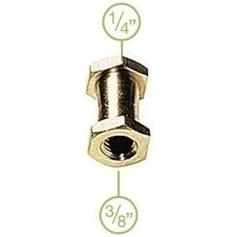 Thumbnail - Manfrotto 5 8 Kant auf 5 8 und 3 8 (Stativadapter), Stativ Zubehör, Silber