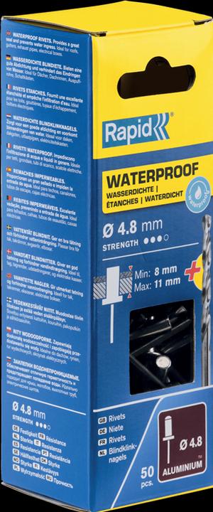 Rapid Waterproof blind rivet Ø 4.8 x 14 mm