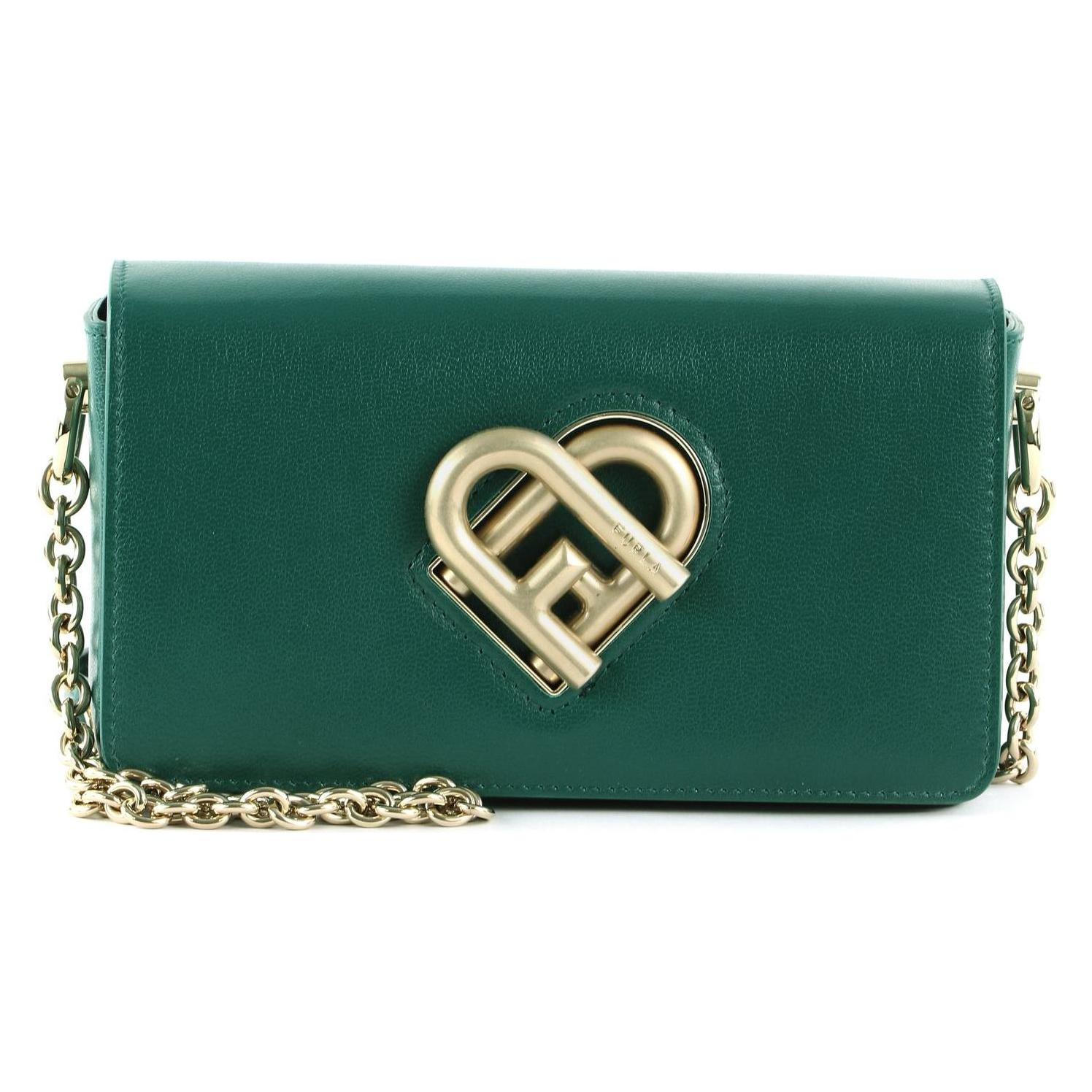 Furla, Damen, Handtasche, My Joy Mini Crossbody, Grün
