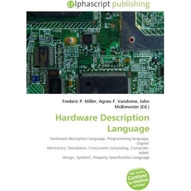 Hardware Description Language, Fachbücher von Agnes F. Vandome, Frederic P. Miller, John McBrewster