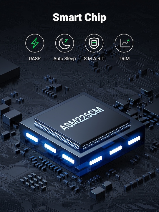 Actual product image Ugreen SATA SSD Enclosure (2.5")